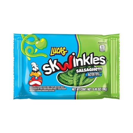 Skwinkles Salsagheti Blue Raspberry