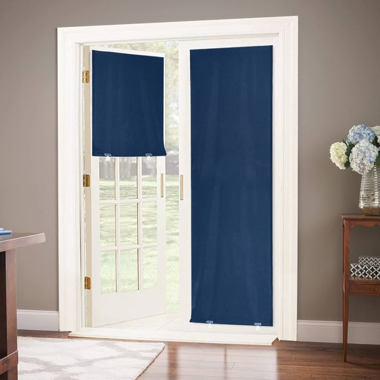 Lazblinds 100% Blackout Door Curtain